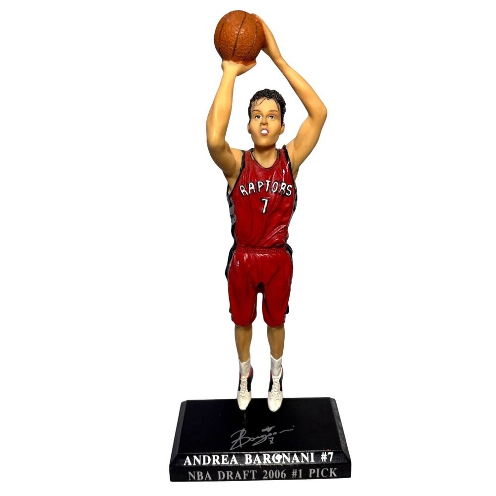 Toronto Raptors Andrea Bargnani #7 Bobble Dobbles Figure NBA Draft 2006 #1 Pick